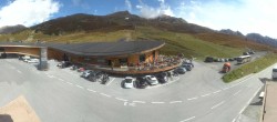 Archiv Foto Webcam Timmelsjoch: Mautstation Top Mountain Crosspoint 14:00