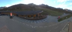 Archiv Foto Webcam Timmelsjoch: Mautstation Top Mountain Crosspoint 07:00