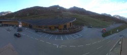 Archiv Foto Webcam Timmelsjoch: Mautstation Top Mountain Crosspoint 08:00