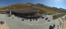 Archiv Foto Webcam Timmelsjoch: Mautstation Top Mountain Crosspoint 11:00