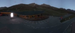Archiv Foto Webcam Timmelsjoch: Mautstation Top Mountain Crosspoint 19:00
