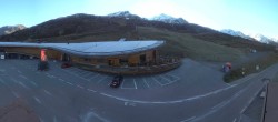 Archiv Foto Webcam Timmelsjoch: Mautstation Top Mountain Crosspoint 08:00