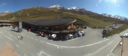 Archiv Foto Webcam Timmelsjoch: Mautstation Top Mountain Crosspoint 11:00