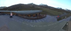Archiv Foto Webcam Timmelsjoch: Mautstation Top Mountain Crosspoint 08:00
