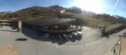 Archiv Foto Webcam Timmelsjoch: Mautstation Top Mountain Crosspoint 10:00