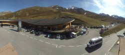 Archiv Foto Webcam Timmelsjoch: Mautstation Top Mountain Crosspoint 12:00