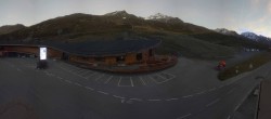 Archiv Foto Webcam Timmelsjoch: Mautstation Top Mountain Crosspoint 19:00