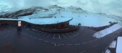 Archiv Foto Webcam Timmelsjoch: Mautstation Top Mountain Crosspoint 06:00