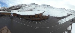 Archiv Foto Webcam Timmelsjoch: Mautstation Top Mountain Crosspoint 09:00
