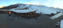 Archiv Foto Webcam Timmelsjoch: Mautstation Top Mountain Crosspoint 15:00