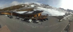 Archiv Foto Webcam Timmelsjoch: Mautstation Top Mountain Crosspoint 13:00
