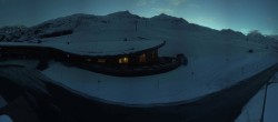 Archiv Foto Webcam Timmelsjoch: Mautstation Top Mountain Crosspoint 06:00