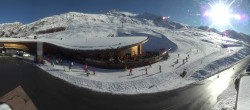 Archiv Foto Webcam Timmelsjoch: Mautstation Top Mountain Crosspoint 10:00