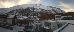 Archived image Webcam Panoramic view Hotel Edelweiss & Gurgl, Obergurgl 23:00