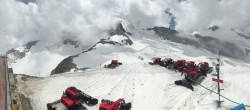 Archived image Webcam View Mountain Restaurant Mittelallalin 13:00