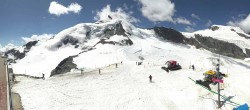 Archiv Foto Webcam Mountain Restaurant Mittelallalin 11:00