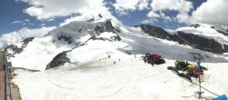 Archiv Foto Webcam Mountain Restaurant Mittelallalin 13:00