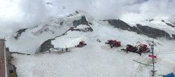 Archiv Foto Webcam Mountain Restaurant Mittelallalin 09:00