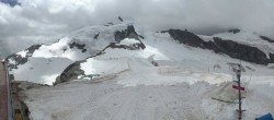 Archived image Webcam View Mountain Restaurant Mittelallalin 13:00