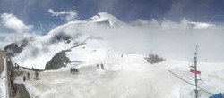 Archiv Foto Webcam Mountain Restaurant Mittelallalin 11:00