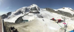 Archiv Foto Webcam Mountain Restaurant Mittelallalin 09:00