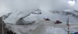 Archived image Webcam View Mountain Restaurant Mittelallalin 13:00