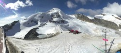 Archived image Webcam View Mountain Restaurant Mittelallalin 09:00