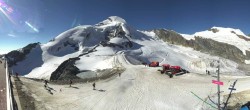 Archived image Webcam View Mountain Restaurant Mittelallalin 09:00
