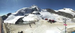 Archived image Webcam View Mountain Restaurant Mittelallalin 11:00