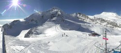 Archived image Webcam View Mountain Restaurant Mittelallalin 09:00