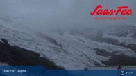 Archived image Webcam Längfluh Saas-Fee 00:00