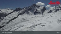 Archiv Foto Webcam Panoramablick von Bergstation Längfluh 10:00