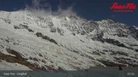 Archiv Foto Webcam Panoramablick von Bergstation Längfluh 06:00