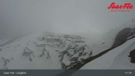 Archived image Webcam Längfluh Saas-Fee 10:00