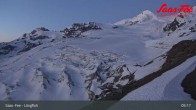 Archiv Foto Webcam Panoramablick von Bergstation Längfluh 04:00