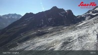 Archiv Foto Webcam Panoramablick von Bergstation Längfluh 08:00