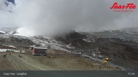 Archiv Foto Webcam Panoramablick von Bergstation Längfluh 10:00