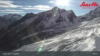 Archiv Foto Webcam Panoramablick von Bergstation Längfluh 08:00