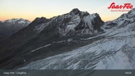 Archiv Foto Webcam Panoramablick von Bergstation Längfluh 18:00