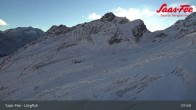 Archived image Webcam Längfluh Saas-Fee 07:00
