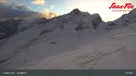 Archived image Webcam Längfluh Saas-Fee 07:00