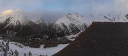 Archived image Webcam Panoramic view Hannig Mountain 19:00