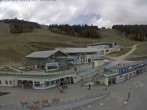 Archived image Webcam Base station at mount Arber, Bavarian Forest 11:00