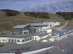 Archived image Webcam Base station at mount Arber, Bavarian Forest 06:00