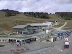 Archived image Webcam Base station at mount Arber, Bavarian Forest 09:00