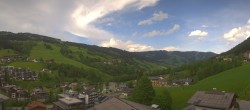 Archived image Webcam View from Hotel Talblick Hinterglemm 10:00
