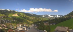 Archived image Webcam View from Hotel Talblick Hinterglemm 13:00