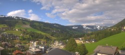 Archived image Webcam View from Hotel Talblick Hinterglemm 15:00