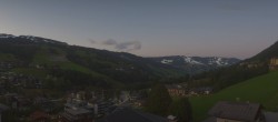 Archived image Webcam View from Hotel Talblick Hinterglemm 19:00