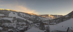 Archived image Webcam View from Hotel Talblick Hinterglemm 07:00